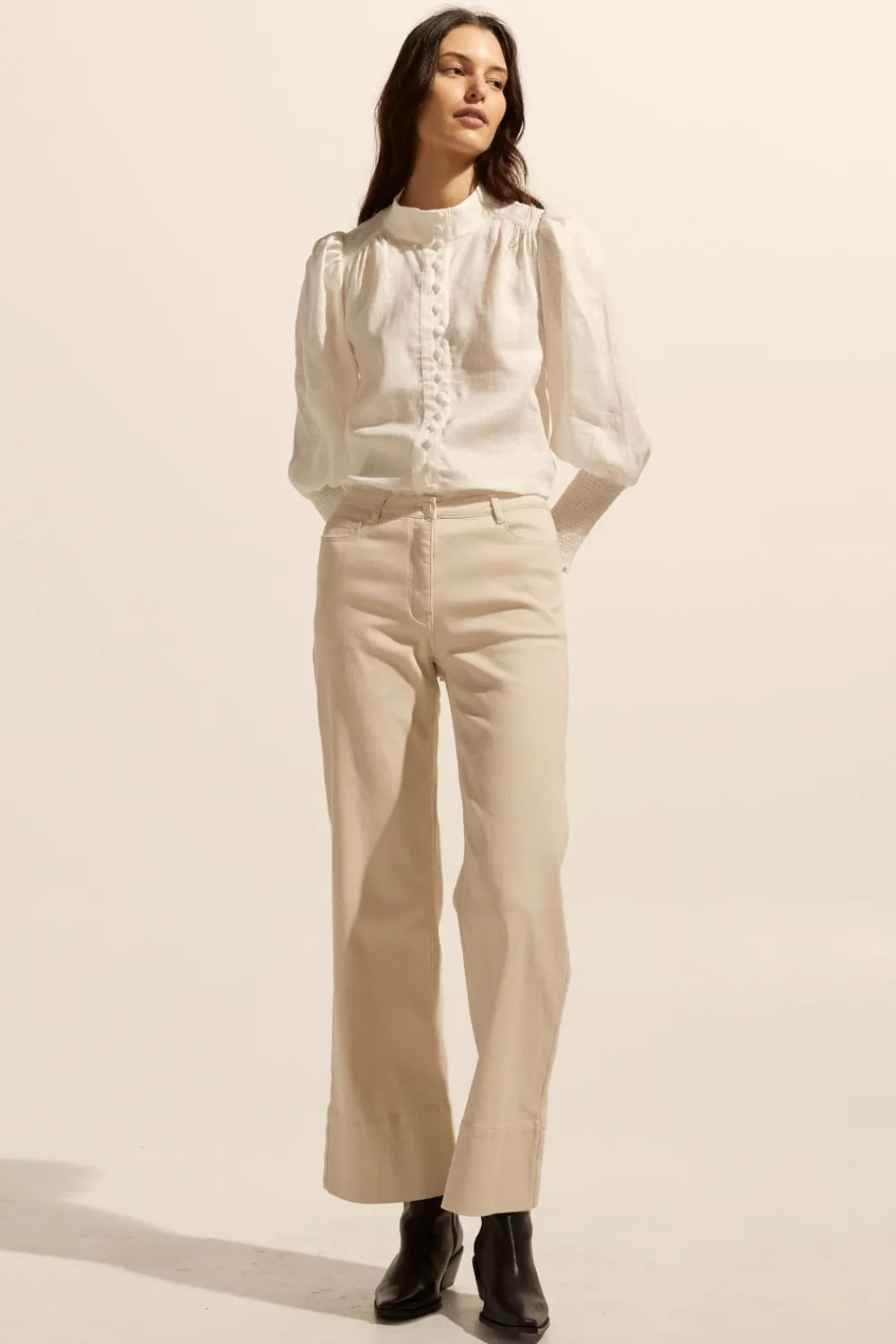zoe kratzmann Pier Top-Cream|Women Tops