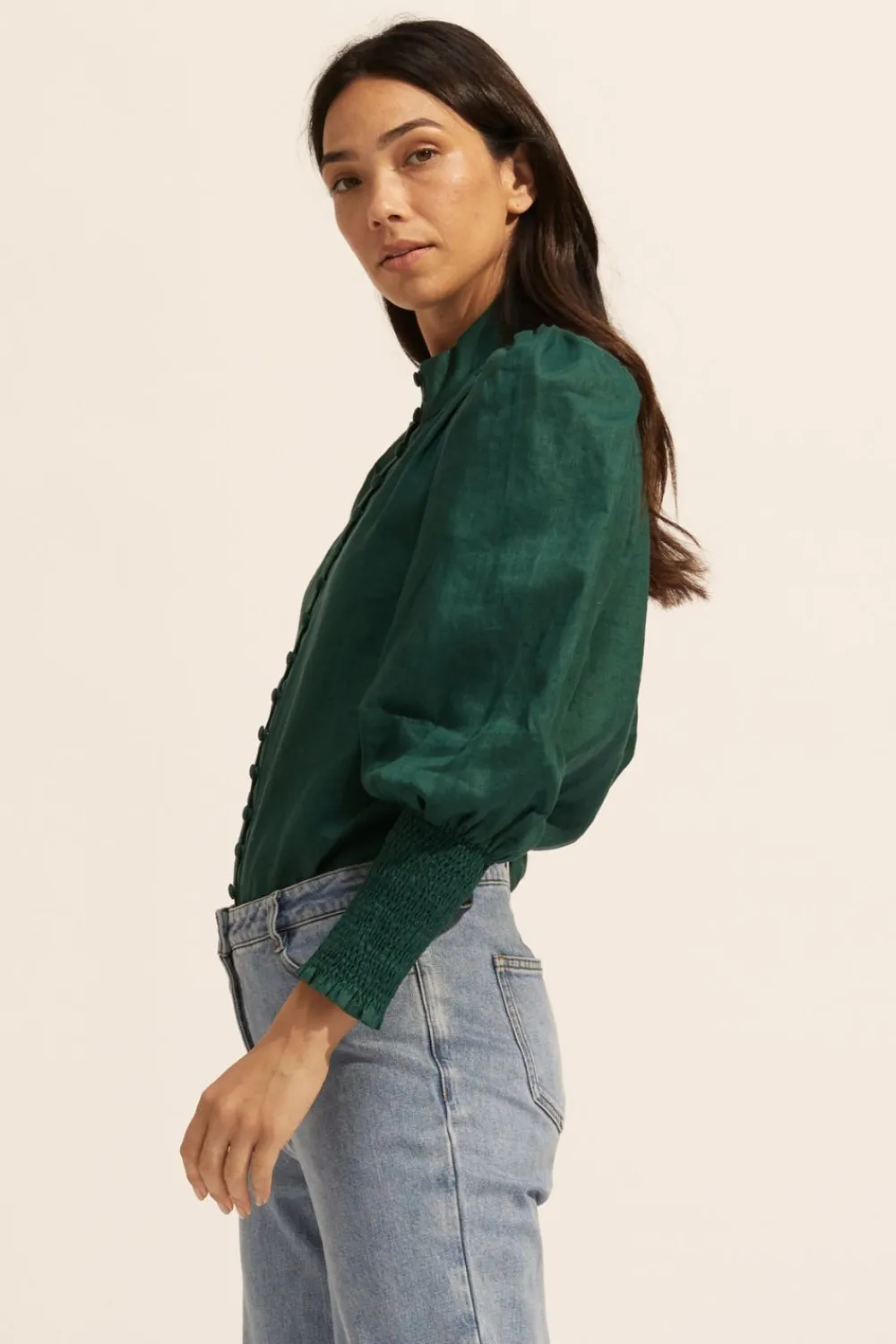 zoe kratzmann Pier Top-Green|Women Tops