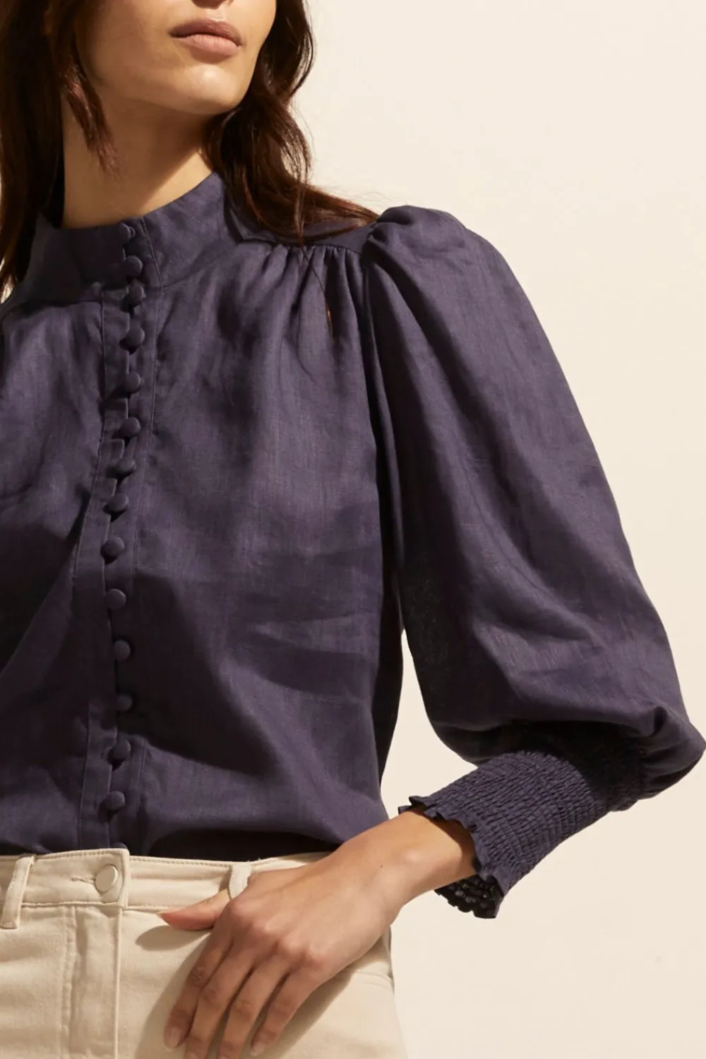zoe kratzmann Pier Top-Indigo|Women Tops