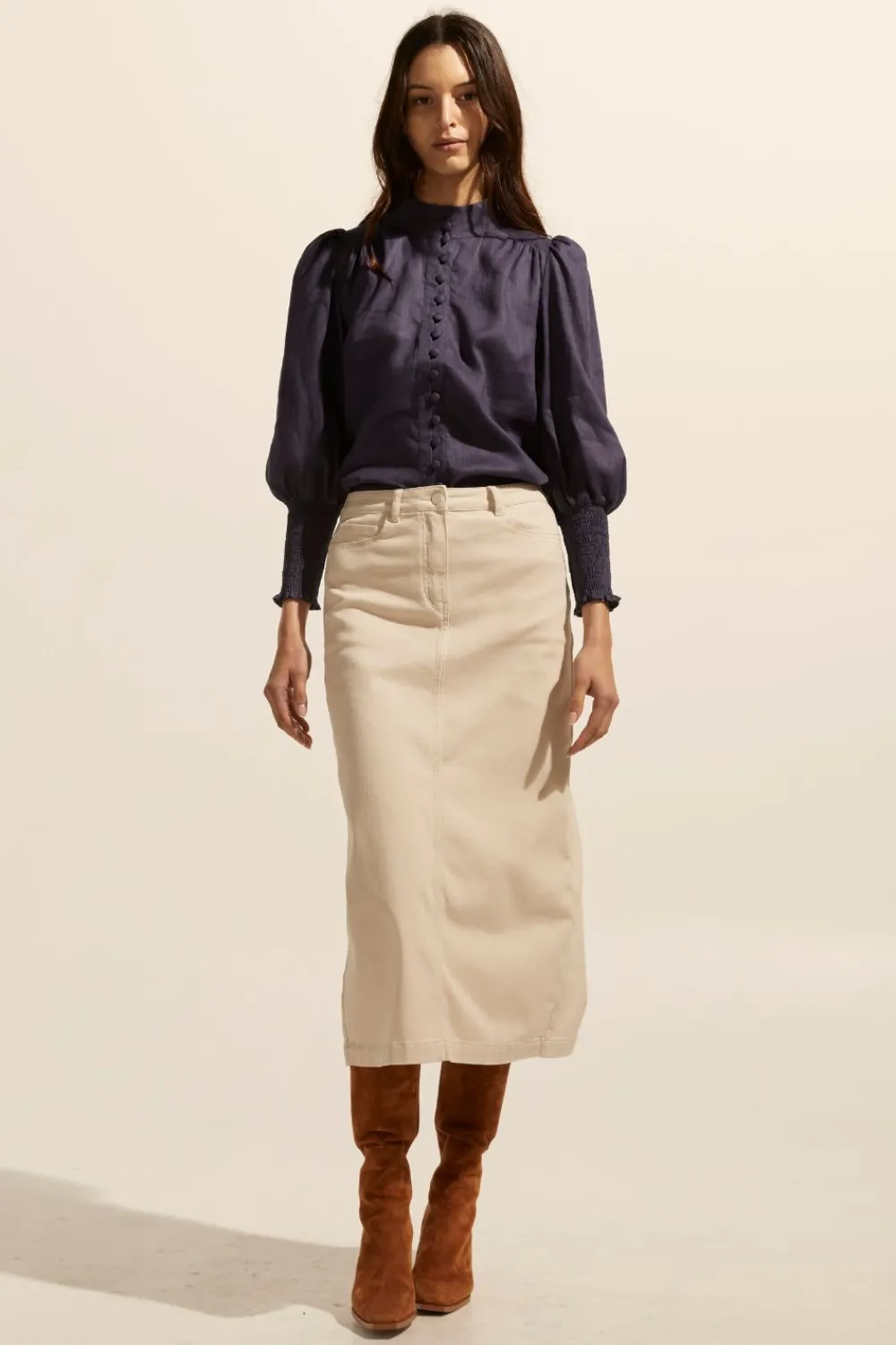 zoe kratzmann Pier Top-Indigo|Women Tops