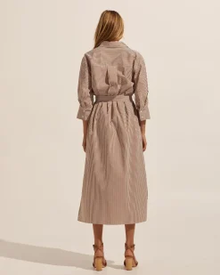 zoe kratzmann Pinpoint Dress-Cafe Stripe|Women Dresses