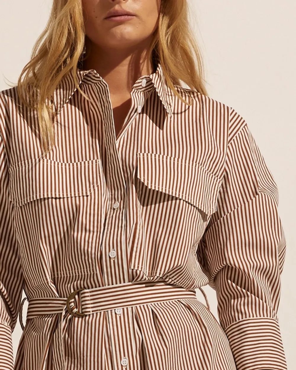 zoe kratzmann Pinpoint Dress-Cafe Stripe|Women Dresses