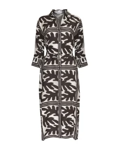 zoe kratzmann Pinpoint Dress-Frond Choc|Women Dresses