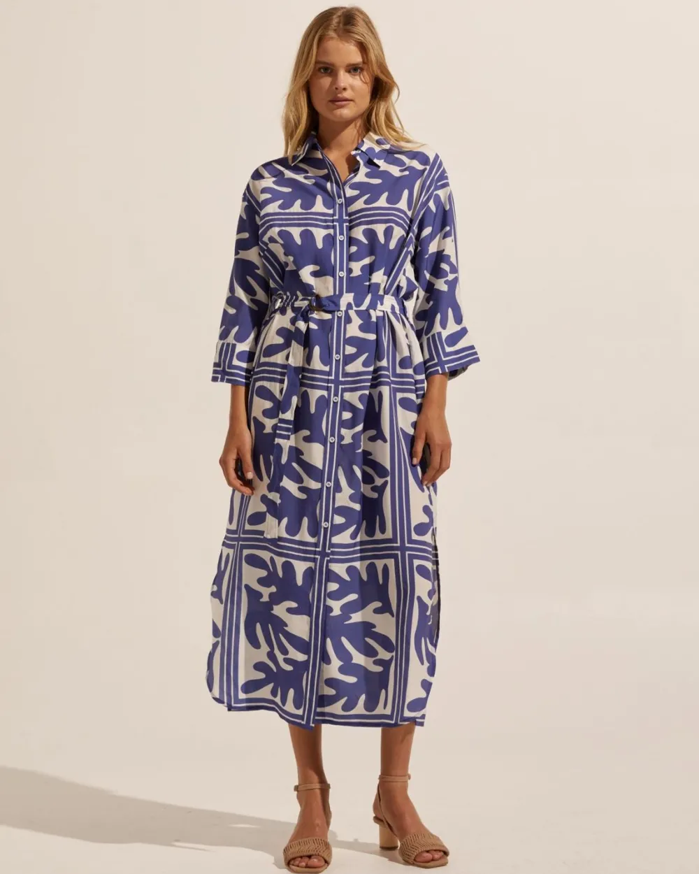 zoe kratzmann Pinpoint Dress-Frond Wave|Women Dresses