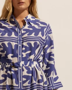 zoe kratzmann Pinpoint Dress-Frond Wave|Women Dresses