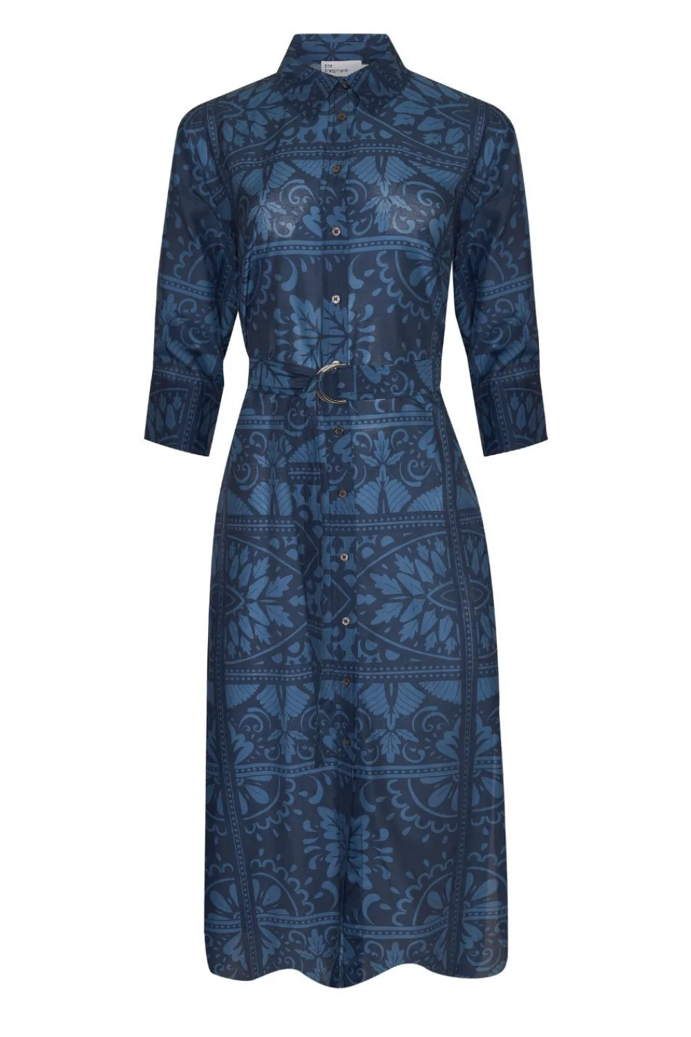 zoe kratzmann Pinpoint Dress-Indigo Mosaic|Women Dresses