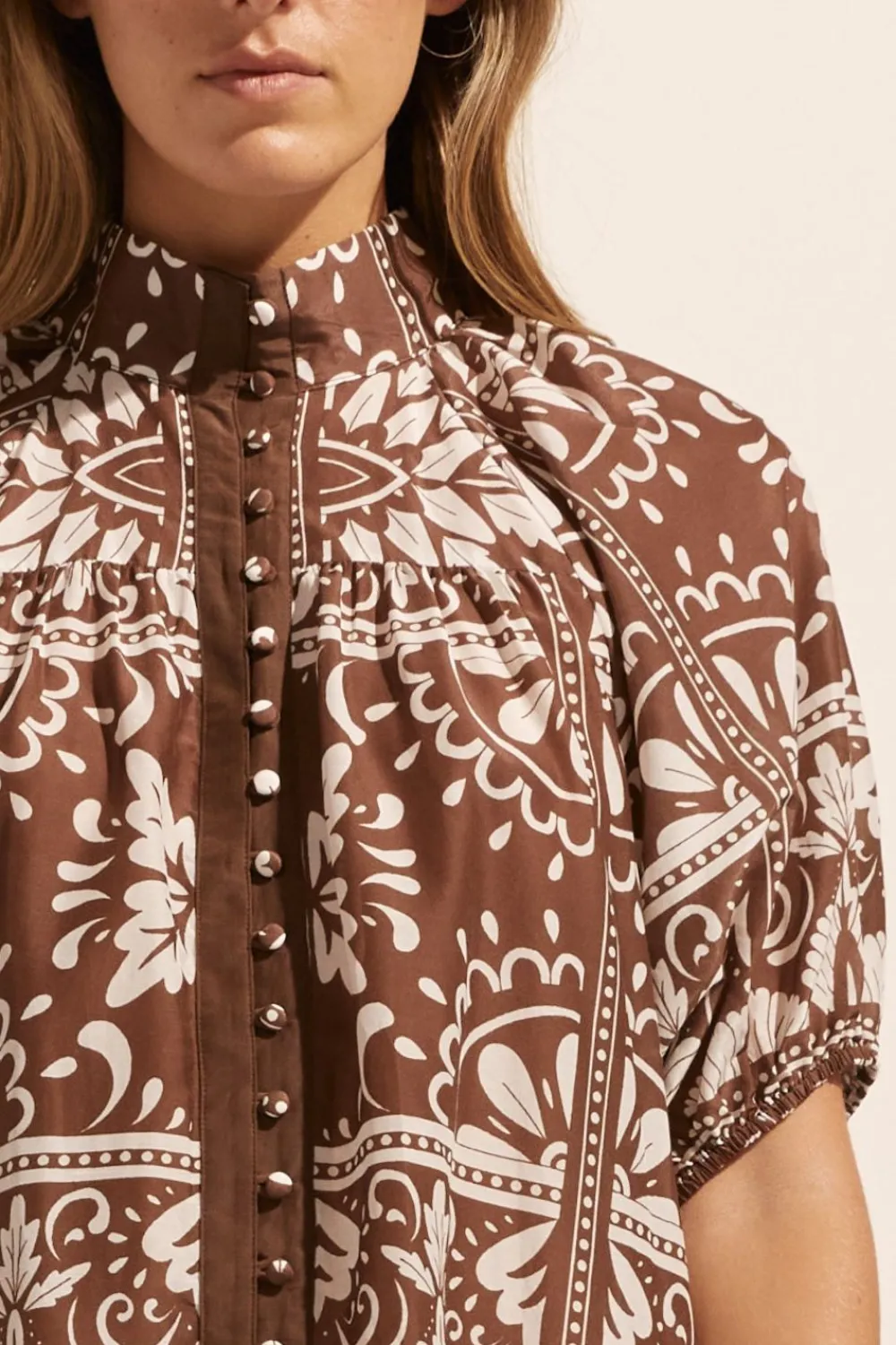 zoe kratzmann Pivot Dress-Choc Mosaic|Women Dresses