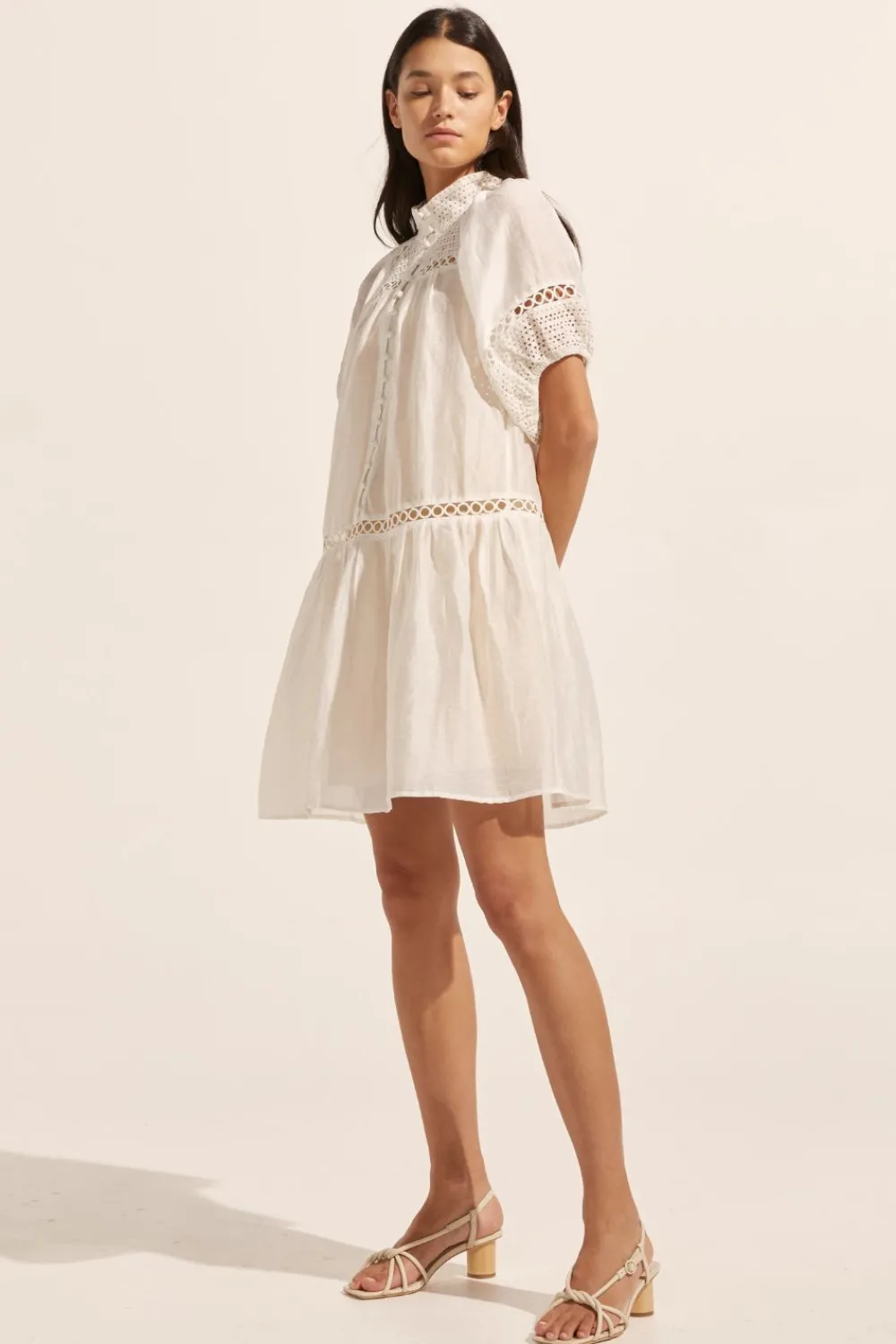 zoe kratzmann Pivot Dress-Porcelain|Women Dresses