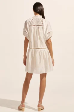 zoe kratzmann Pivot Dress-Porcelain|Women Dresses