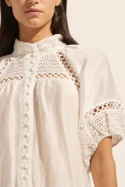zoe kratzmann Pivot Dress-Porcelain|Women Dresses