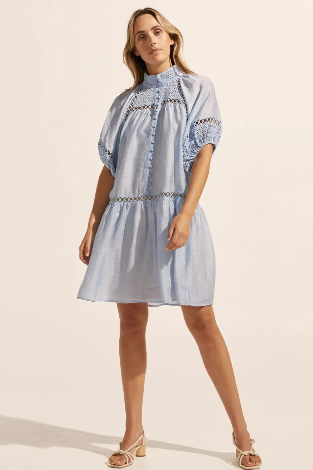 zoe kratzmann Pivot Dress-Sky|Women Dresses