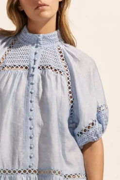 zoe kratzmann Pivot Dress-Sky|Women Dresses