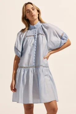 zoe kratzmann Pivot Dress-Sky|Women Dresses