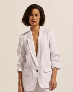 zoe kratzmann Prevail Jacket-Porcelain|Women Jackets