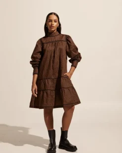 zoe kratzmann Prowess Dress-Toast Leopard|Women Dresses