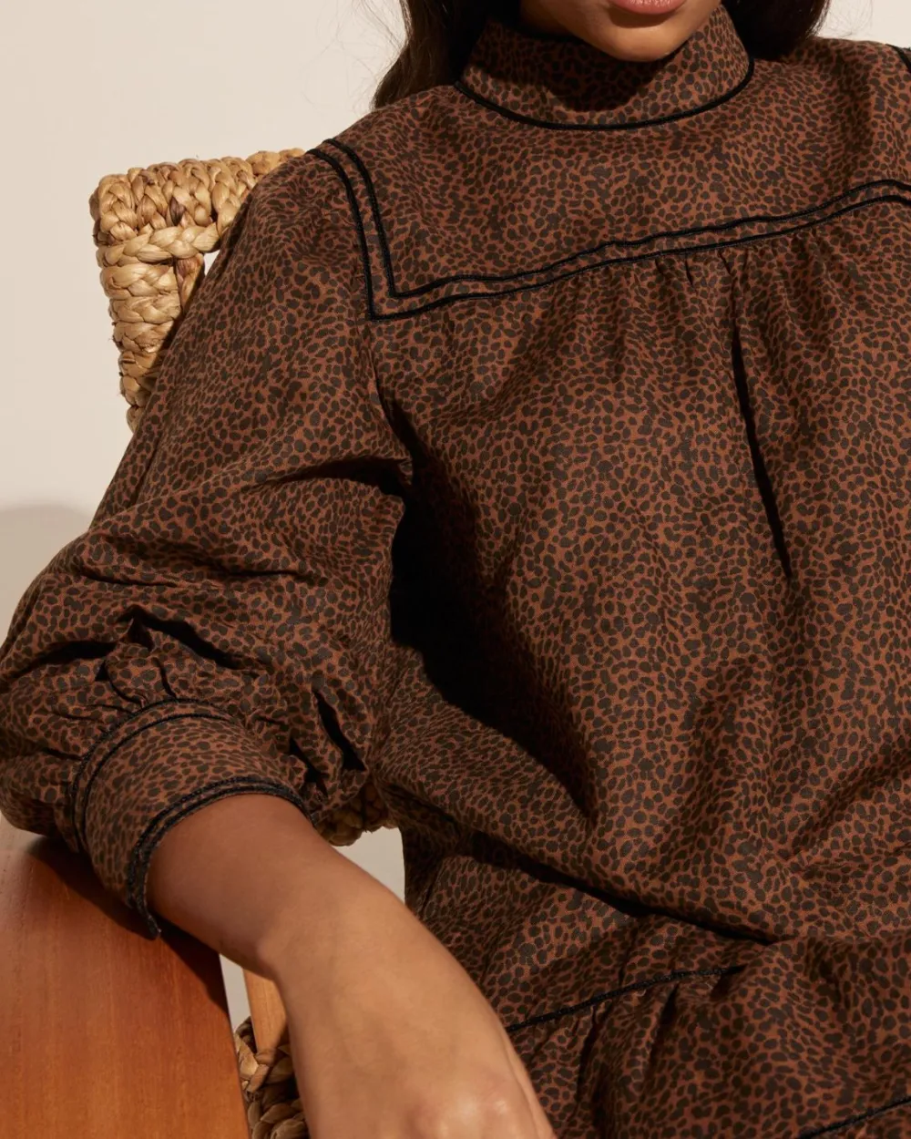 zoe kratzmann Prowess Dress-Toast Leopard|Women Dresses