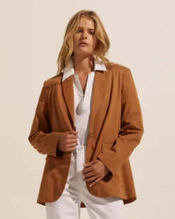 zoe kratzmann Publish Jacket-Cedar|Women Jackets