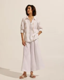 zoe kratzmann Quiver Top-Frond Stone|Women Tops