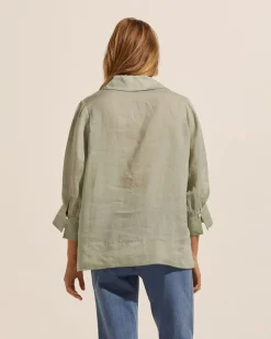 zoe kratzmann Quiver Top-Laurel|Women Tops
