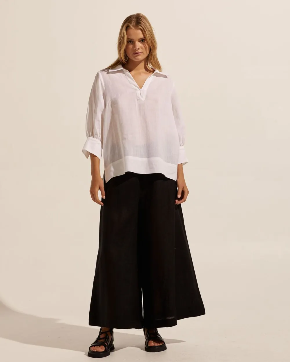 zoe kratzmann Quiver Top-Porcelain|Women Tops