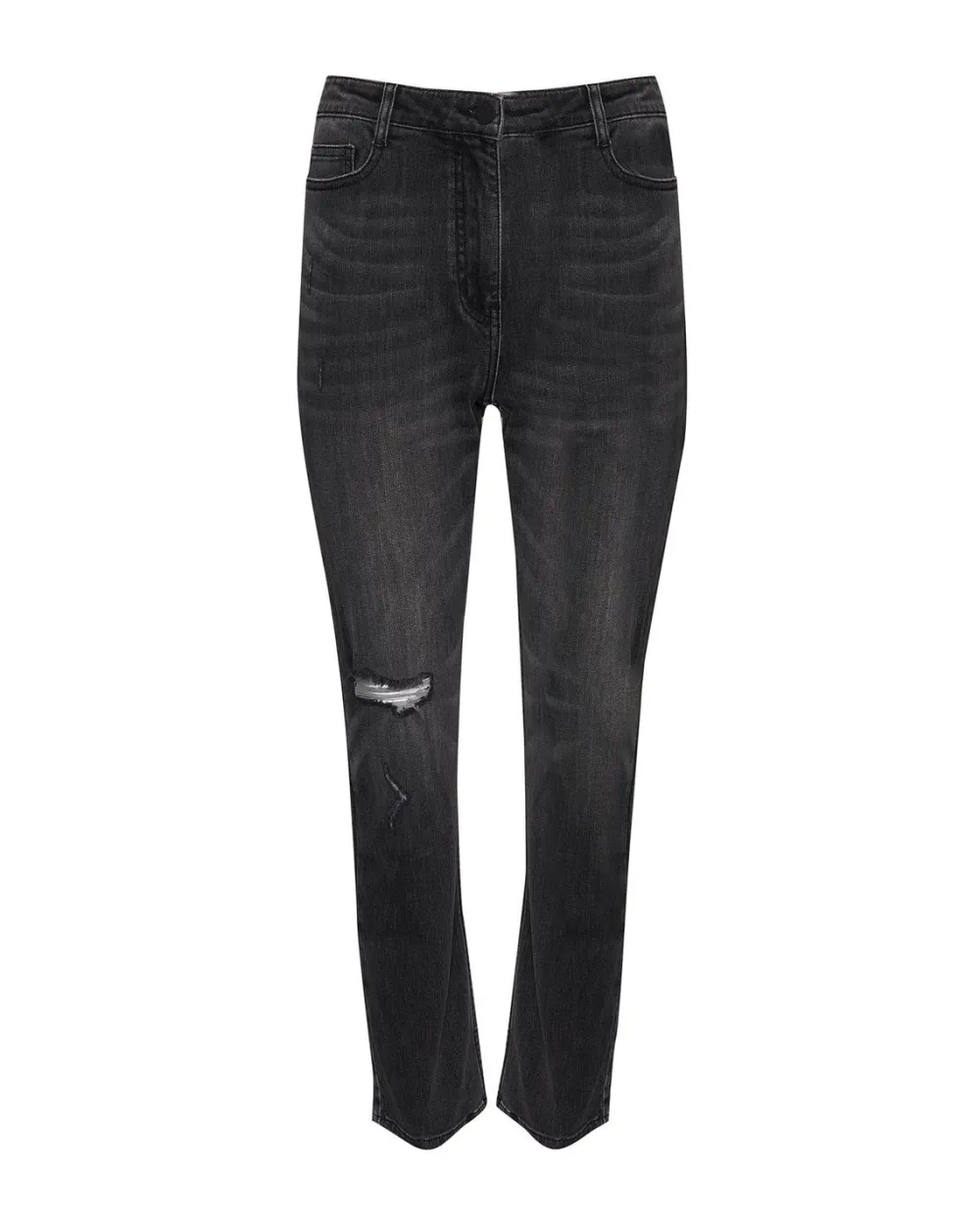 zoe kratzmann React Jean-Distressed Black|Women Bottoms