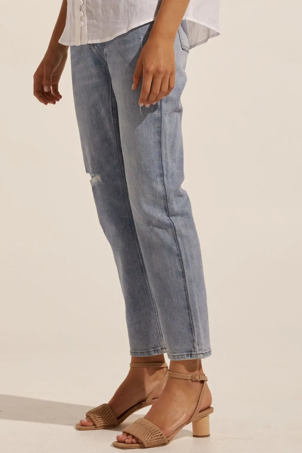 zoe kratzmann React Jean-Distressed Denim|Women Bottoms