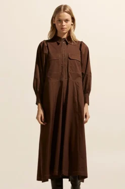 zoe kratzmann Recess Dress-Chocolate|Women Dresses
