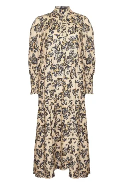 zoe kratzmann Recruit Dress-Ochre Floral|Women Dresses
