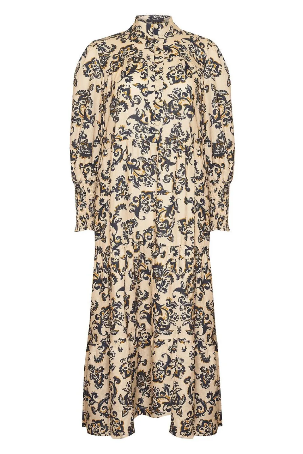 zoe kratzmann Recruit Dress-Ochre Floral|Women Dresses