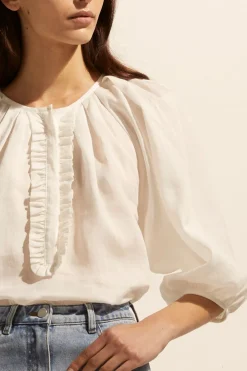 zoe kratzmann Refine Top-Cream|Women Tops