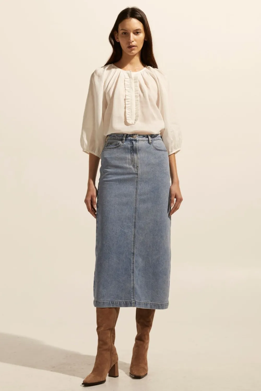 zoe kratzmann Refine Top-Cream|Women Tops