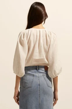 zoe kratzmann Refine Top-Cream|Women Tops