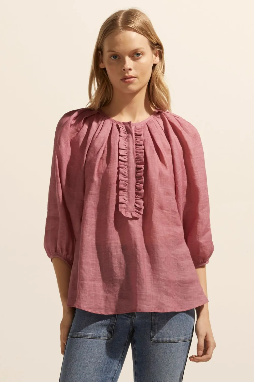 zoe kratzmann Refine Top-Magenta|Women Tops