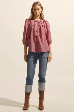 zoe kratzmann Refine Top-Magenta|Women Tops