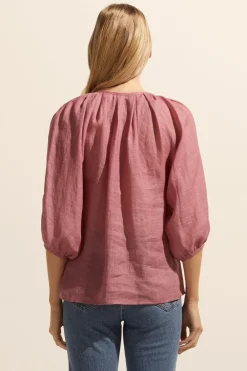 zoe kratzmann Refine Top-Magenta|Women Tops
