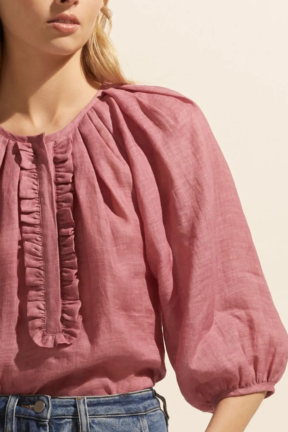 zoe kratzmann Refine Top-Magenta|Women Tops