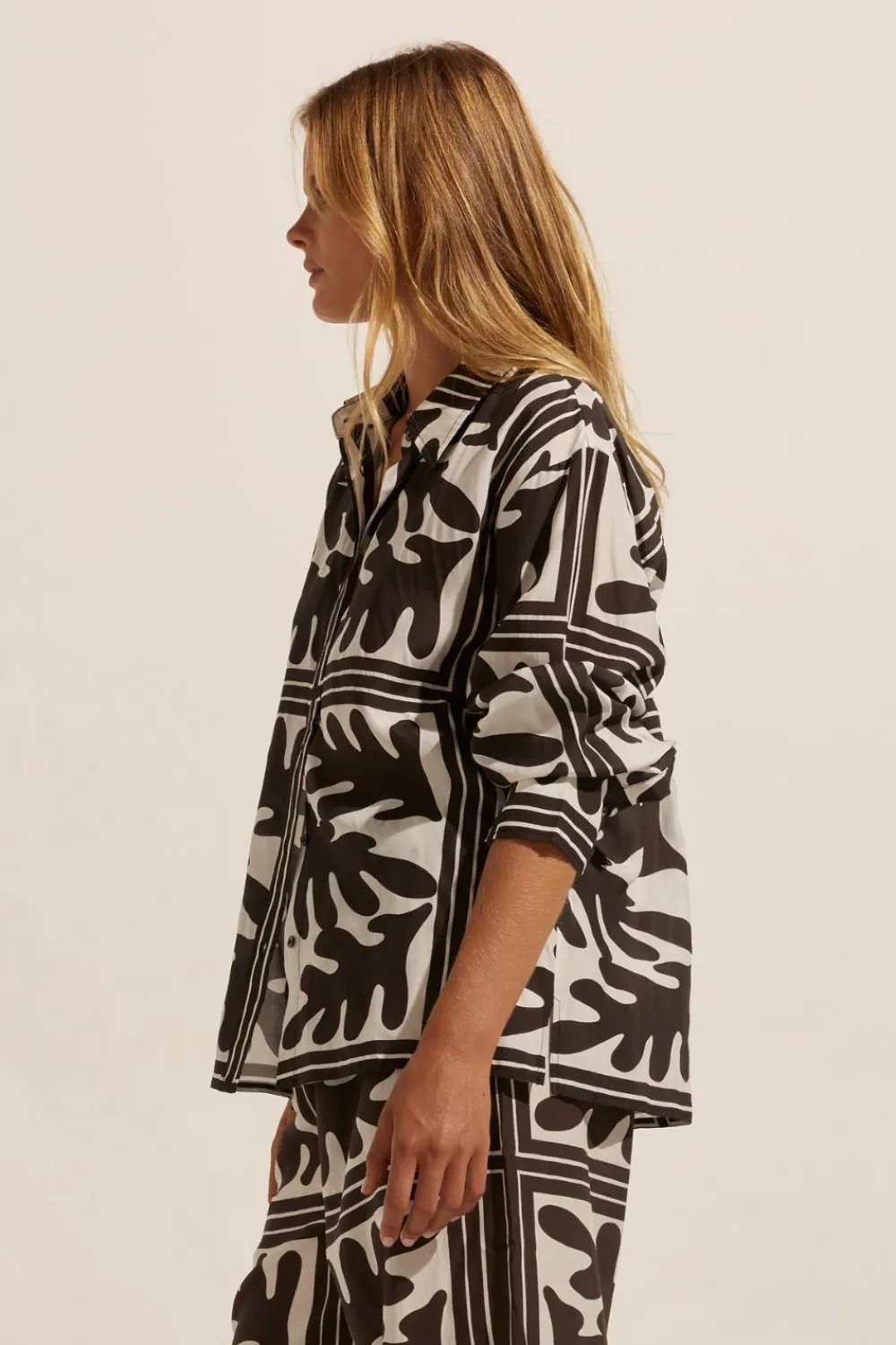zoe kratzmann Reflex Top-Frond Choc|Women Tops