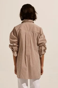 zoe kratzmann Reprieve Top-Cafe Stripe|Women Tops