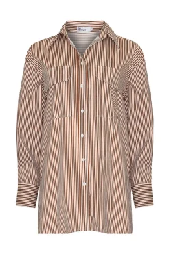zoe kratzmann Reprieve Top-Cafe Stripe|Women Tops