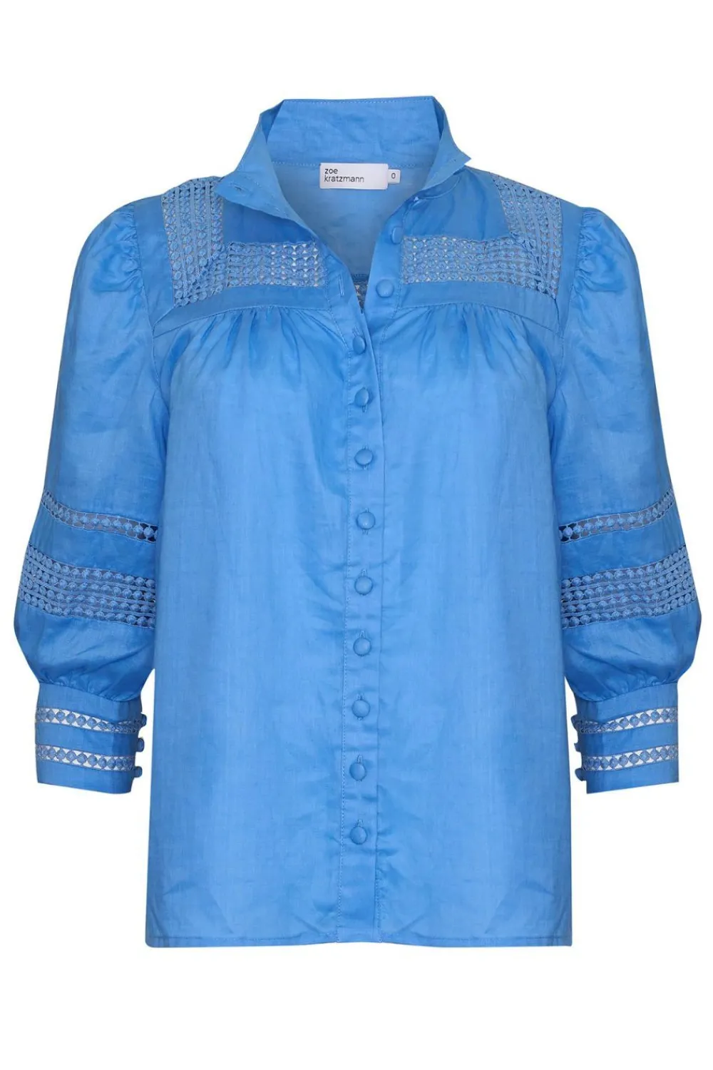 zoe kratzmann Restore Top-Azure|Women Tops