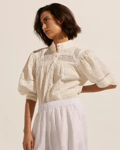 zoe kratzmann Restore Top-Coconut|Women Tops