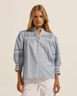 zoe kratzmann Restore Top-Sky|Women Tops