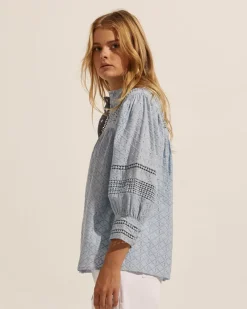zoe kratzmann Restore Top-Sky|Women Tops