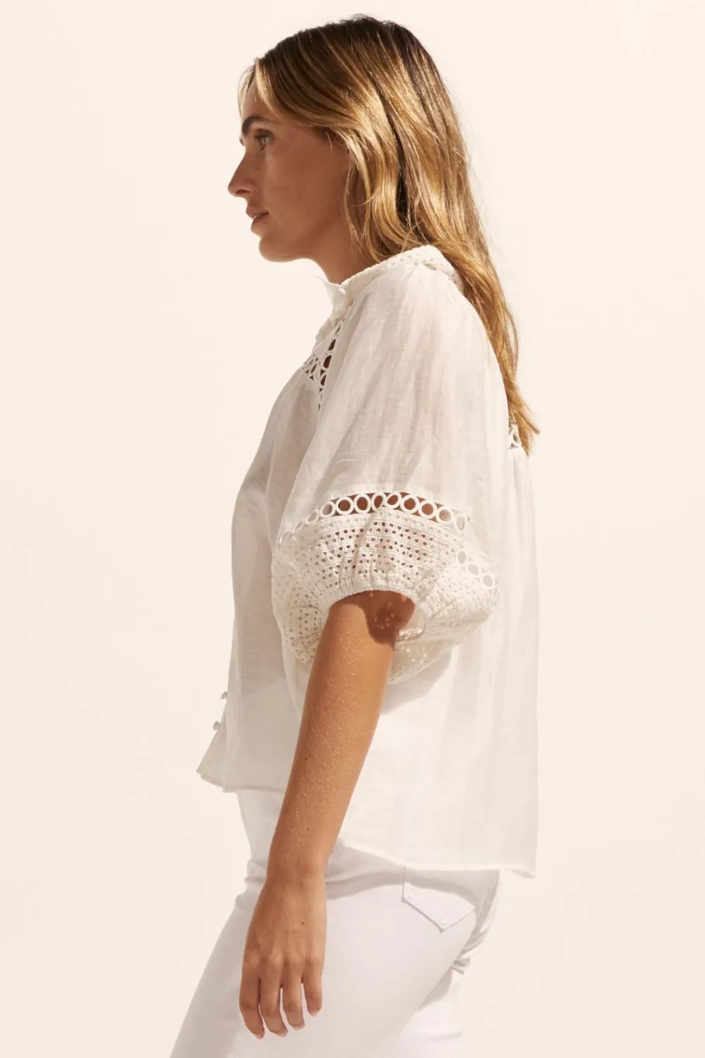 zoe kratzmann Roam Top-Porcelain|Women Tops