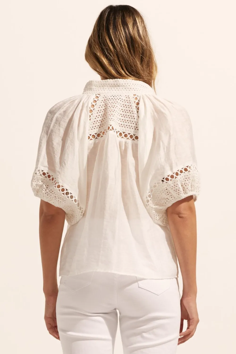 zoe kratzmann Roam Top-Porcelain|Women Tops