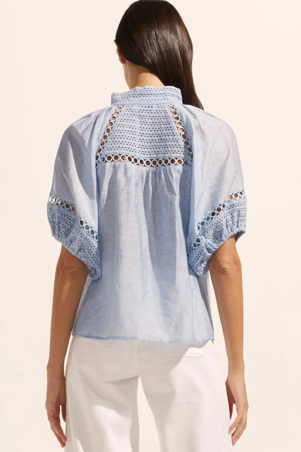 zoe kratzmann Roam Top-Sky|Women Tops