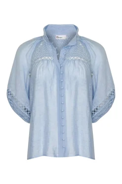 zoe kratzmann Roam Top-Sky|Women Tops
