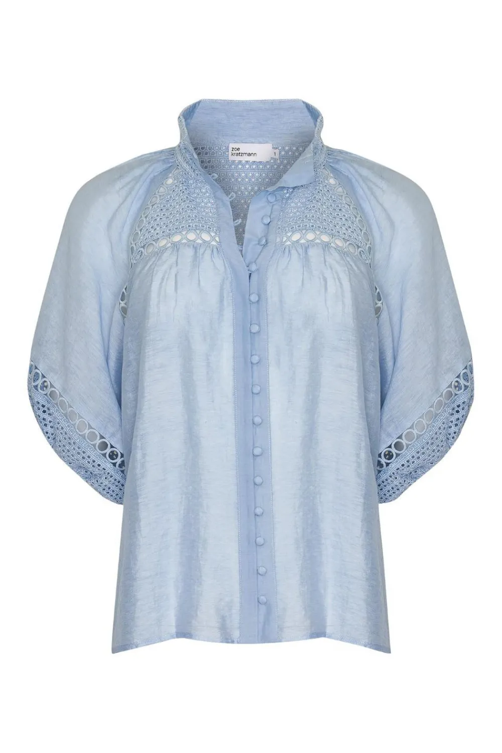 zoe kratzmann Roam Top-Sky|Women Tops