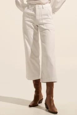 zoe kratzmann Rogue Jean-Porcelain|Women Bottoms