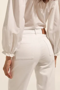 zoe kratzmann Rogue Jean-Porcelain|Women Bottoms
